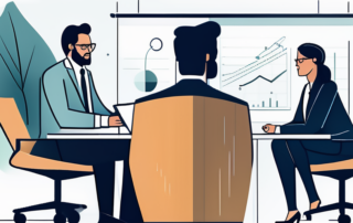 fokussierte professionelle in modernem buero bei kollaborativer besprechung teamwork und planung