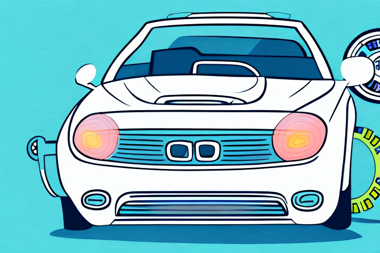 Two cars with interchangeable license plates