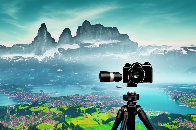 A picturesque landscape of zug