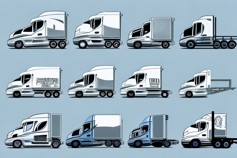 Several different styles of trucks