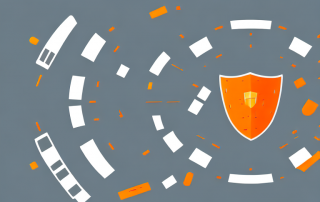 A car with a safety shield symbolizing protection