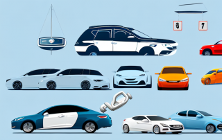 A variety of cars of different models and sizes