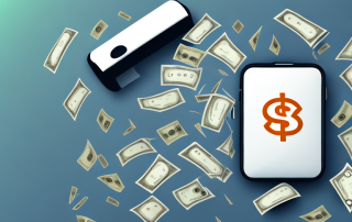 A wallet with money being taken out