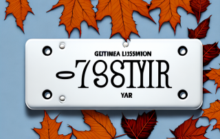 Two german license plates