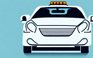 A car with registration plates and insurance documents on the dashboard