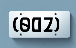 A german license plate with a digital clock symbol