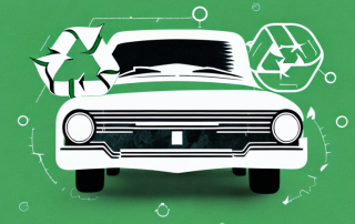 An old car being efficiently and environmentally-friendly disposed of