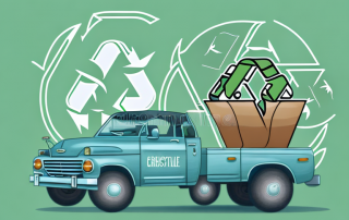 An old car being recycled in an eco-friendly manner