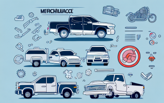 Several different types of vehicles