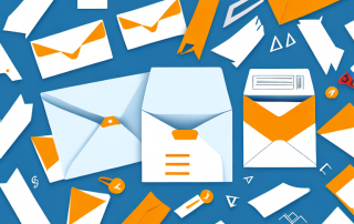 A variety of insurance policy envelopes being transferred from one mailbox to another