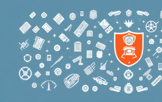 A safety shield symbolizing insurance protection
