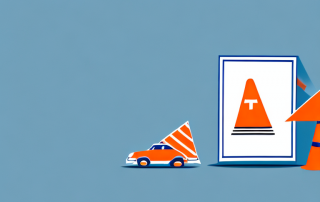 A car with visible signs of a minor accident