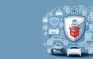 Several different car models with padlocks symbolizing security