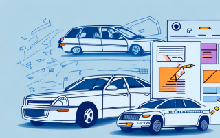A beginner's car with various safety features highlighted