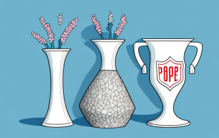 A broken vase