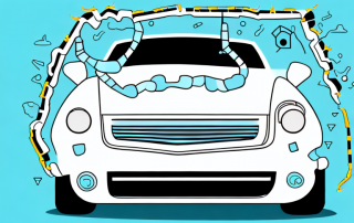A car with visible parts like the windscreen