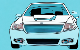 A car with visible parts like the windshield