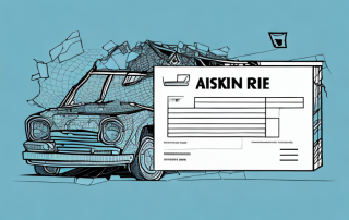 A broken car or house