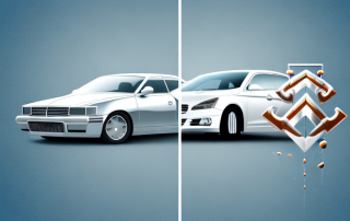 Two cars