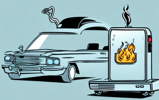 Various situations symbolizing negligence such as a car with open doors in a parking lot