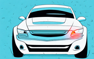 A car with visible signs of damage