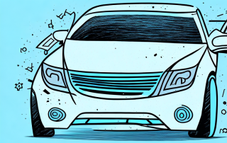 A private liability insurance policy next to a damaged borrowed car