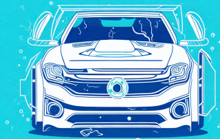 A car with protective shields