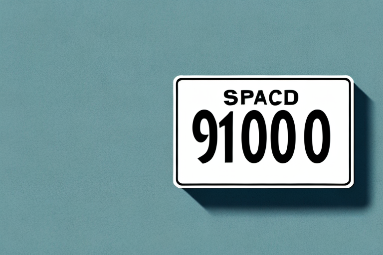 A trailer with a speed limit sign indicating 100 km/h