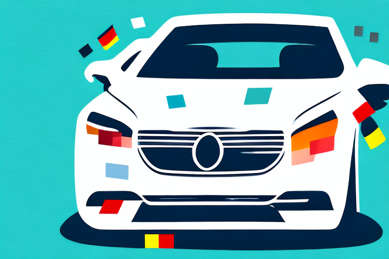 A private car with an attached tag symbolizing return policy