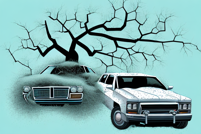 Various items such as a car