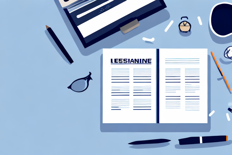 A lease agreement on a desk with a calendar showing an approaching date