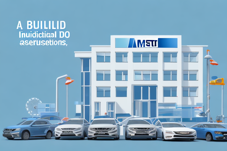 A tüv süd building with a sign indicating the mpu (medical-psychological assessment) department