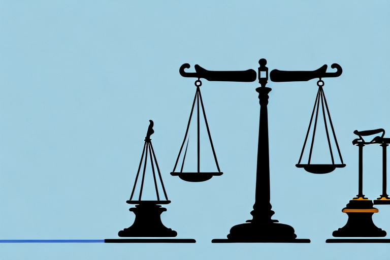 A balanced scale with a car on one side and a gavel on the other