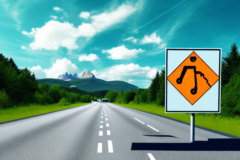 A german traffic sign indicating a prohibition for motorhomes