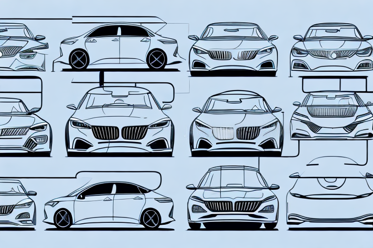 A modern german car manufacturing assembly line