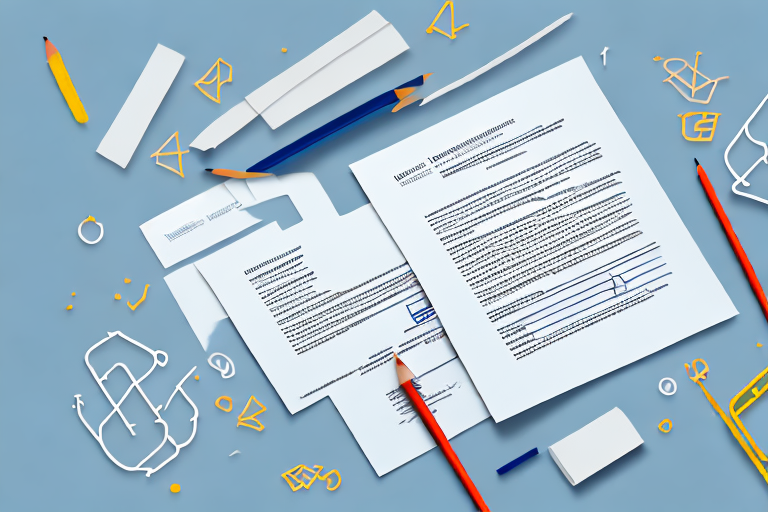 Two different colored insurance policy documents