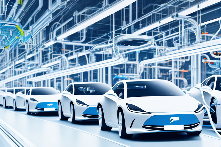 Various types of modern cars