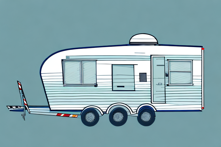 Various types of trailers such as a caravan