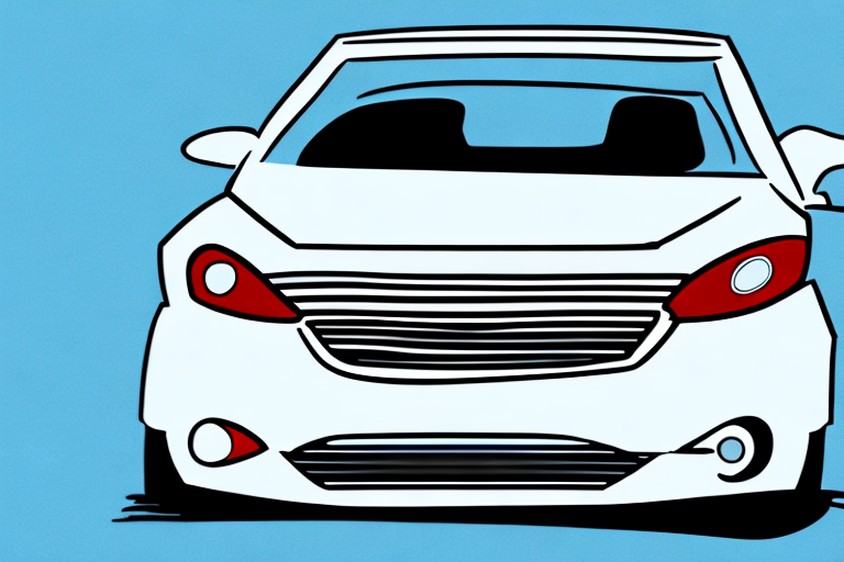 A car with a document (indicating insurance) on its hood