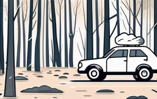 A car with visible protective shield