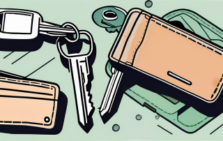 A wallet with various amounts of money coming out of it