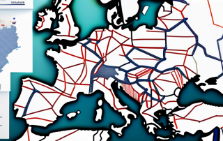 A european union map with various road signs and a driver's license