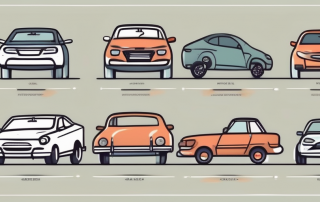 Various types of cars
