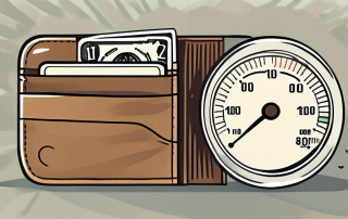A speedometer exceeding the limit