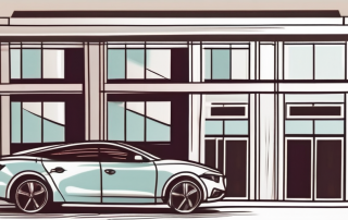 A new car with insurance documents on its hood