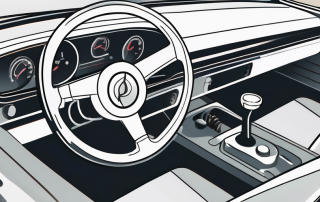 A car's manual transmission system