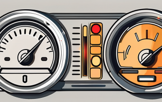 A car's dashboard