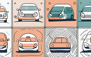 A car parked safely in a tranquil