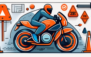 A motorcycle with a price tag