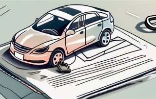 A car with a broken window